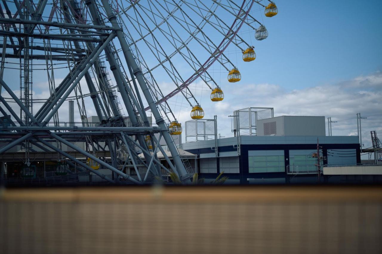 Konjakuso Osaka Tempozan "Ikesu" Projection M Apping Spa Konjakuso Osaka Tempozan "Takadoro" Wheel View Екстериор снимка